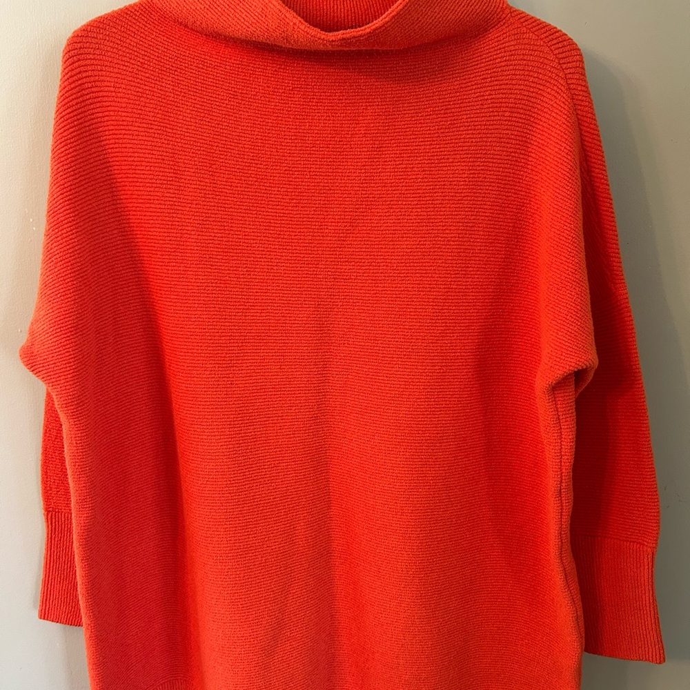 Cozy Orange Women's Sweater